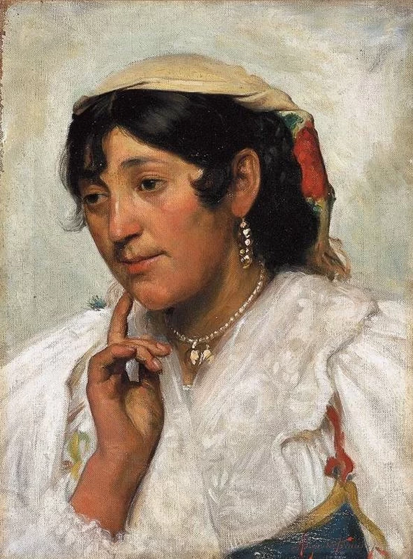Angiolo - Ritratto di popolana
